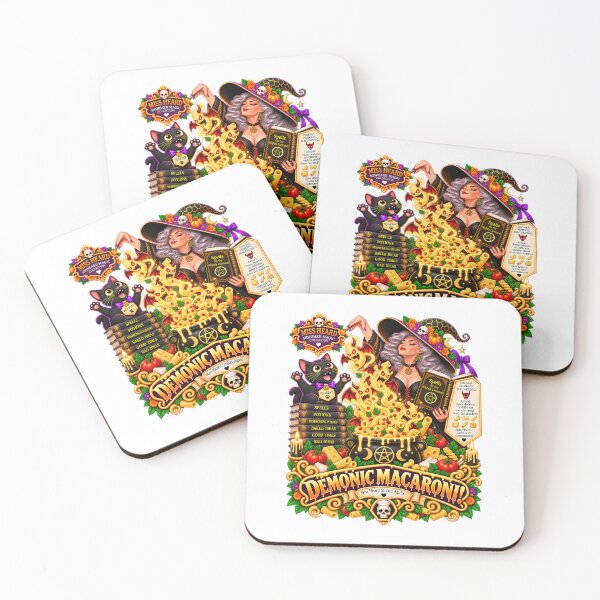 Item preview, MISS HEARD'S - ✨MISHEARD MAGIC COLLECTION✨ COLLECTION - THE HALLOWEEN INCANTATION - DEMONIC MACARONI designed and sold by WheelieGdArt.