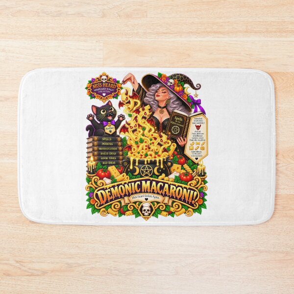 Item preview, MISS HEARD'S - ✨MISHEARD MAGIC COLLECTION✨ COLLECTION - THE HALLOWEEN INCANTATION - DEMONIC MACARONI designed and sold by WheelieGdArt.