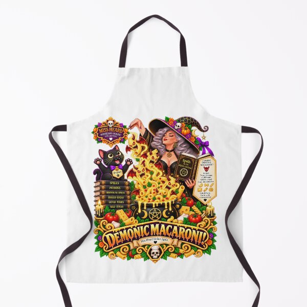 Item preview, MISS HEARD'S - ✨MISHEARD MAGIC COLLECTION✨ COLLECTION - THE HALLOWEEN INCANTATION - DEMONIC MACARONI designed and sold by WheelieGdArt.