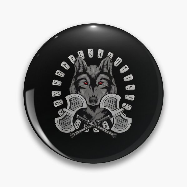 Item preview, Wolf Runes Axes Graphic designed and sold by zoggdisorto.