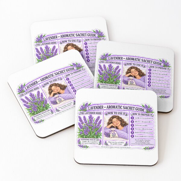 Item preview, Lavender Aromatic Sachet Preparation Guide designed and sold by New Wave Artworks & Odds &Ends.