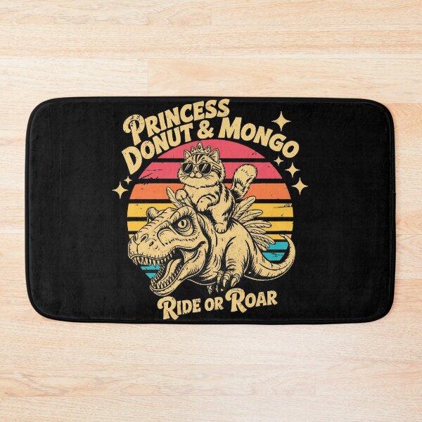 Item preview, Princess Donut & Mongo Cat Dinosaur designed and sold by KarenDavi34117.
