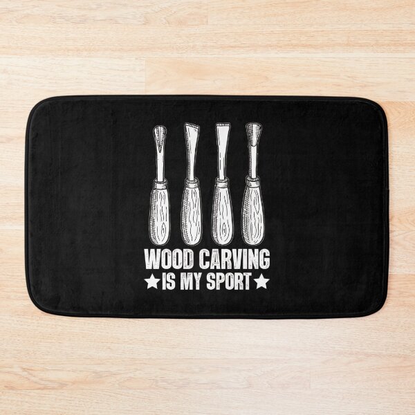 Item preview, Wood Carving Is My Sport Tools Woodworker Hobby designed and sold by karimjcshaben.