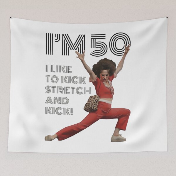 Item preview, Sally O'malley, I'm 50 I like To Kick, Streth, And Kick designed and sold by regal-crown.