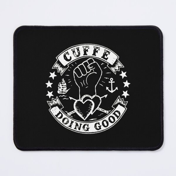Item preview, Empowering Fist Hearts Nautical Emblem designed and sold by JANEREND.