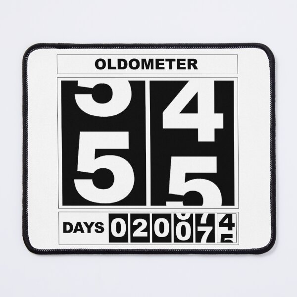 Item preview, Oldometer 55th Birthday Funny Milestone Odometer Shirt designed and sold by oldometerdesign.
