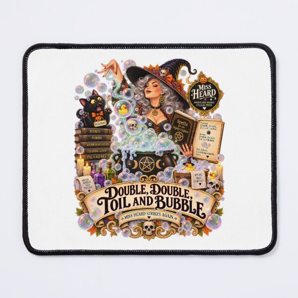 Item preview, MISS HEARD'S - ✨MISHEARD MAGIC COLLECTION✨ COLLECTION - THE HALLOWEEN INCANTATION - DOUBLE, DOUBLE, TOIL AND BUBBLE designed and sold by WheelieGdArt.