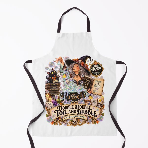 Item preview, MISS HEARD'S - ✨MISHEARD MAGIC COLLECTION✨ COLLECTION - THE HALLOWEEN INCANTATION - DOUBLE, DOUBLE, TOIL AND BUBBLE designed and sold by WheelieGdArt.
