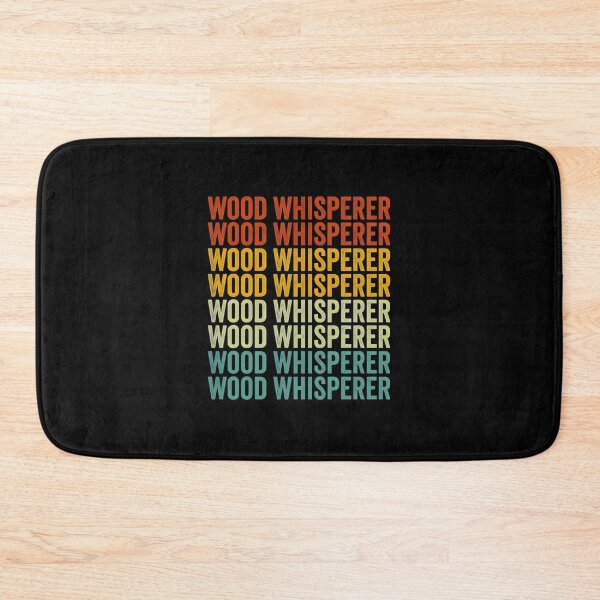 Item preview, Wood Whisperer Retro Vintage Multi Color Design designed and sold by brioladnfarac.