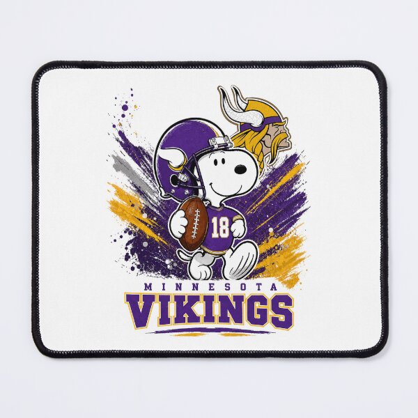 Item preview, Snoopy Minnesota Football Graphic Grunge Art  designed and sold by CaneufeyCip.