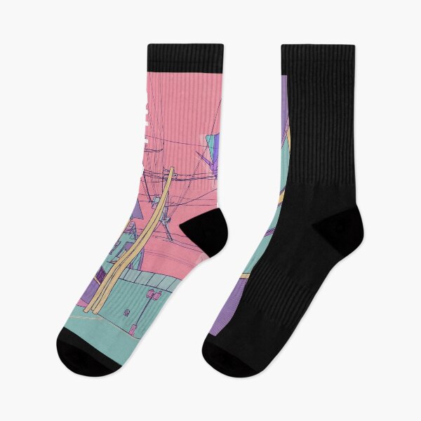 Item preview, Pastel Mecha City Alley Aesthetic designed and sold by JANEREND.