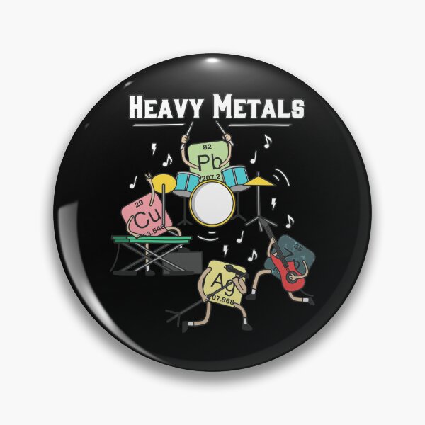 Item preview, Heavy Metals Band Elements Rock Art designed and sold by STEPHENAGON.