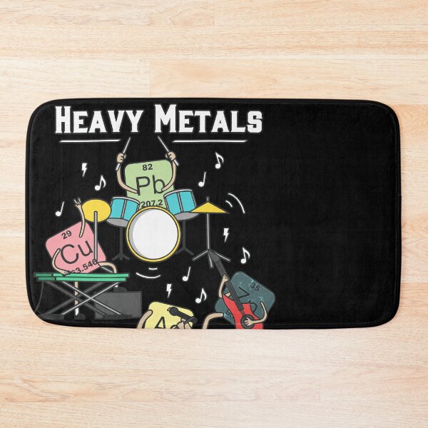 Item preview, Heavy Metals Band Elements Rock Art designed and sold by STEPHENAGON.