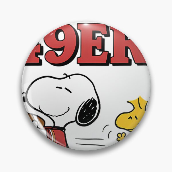 Item preview, Go 49Ers Snoopy And Woodstock Football designed and sold by the-art-1.