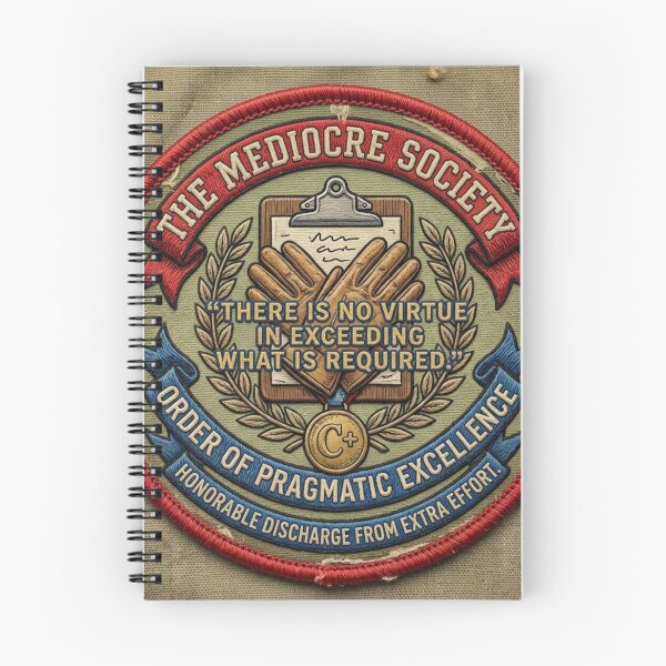 Item preview, The Merit Badge of Restraint designed and sold by The Mediocre Society.