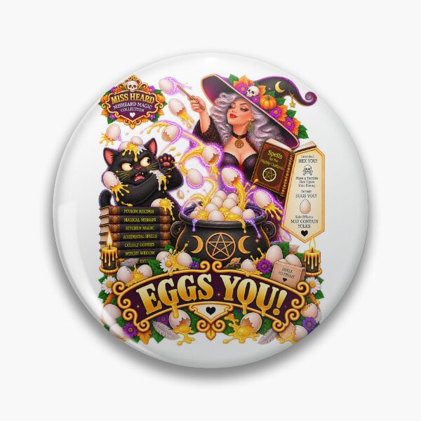 Item preview, MISS HEARD'S - ✨MISHEARD MAGIC COLLECTION✨ COLLECTION - THE HALLOWEEN INCANTATION - EGGS YOU designed and sold by WheelieGdArt.