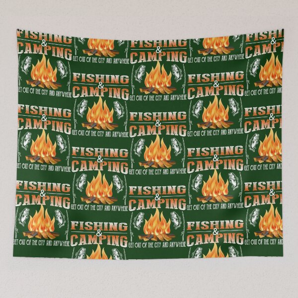 Item preview, Fishing And Camping - Get Out Of The City And Anywhere 783 designed and sold by nctrnlcolle.