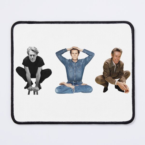 Item preview, Willem Dafoe poses crouching designed and sold by Artbychiii.