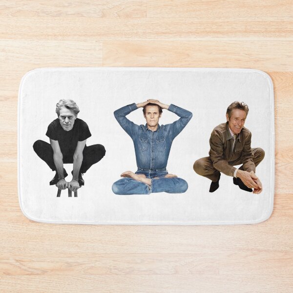 Item preview, Willem Dafoe poses crouching designed and sold by Artbychiii.