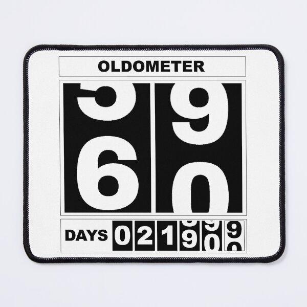 Item preview, Oldometer 60th Birthday Funny Milestone Odometer Shirt designed and sold by oldometerdesign.