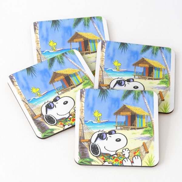 Item preview, Snoopy Hawaiian Beach  designed and sold by CapsuleOfLife.