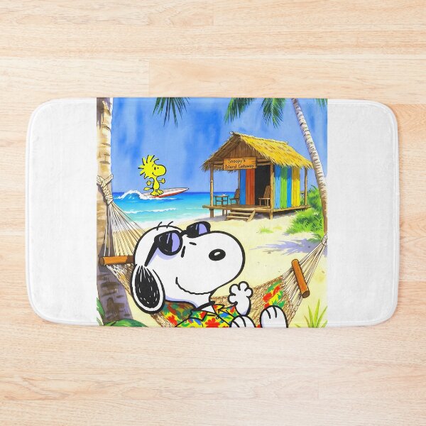 Item preview, Snoopy Hawaiian Beach  designed and sold by CapsuleOfLife.
