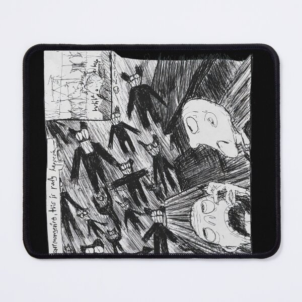 Item preview, Distorted Crowd Angst Ink Drawing Music Group Name designed and sold by STEPHENAGON.