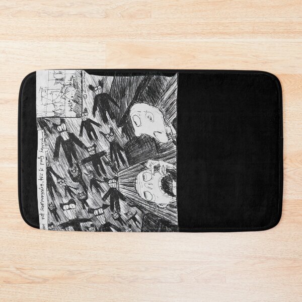 Item preview, Distorted Crowd Angst Ink Drawing Music Group Name designed and sold by STEPHENAGON.