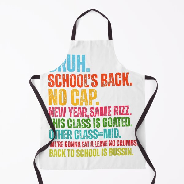 Artikelvorschau, Vintage Bruh We Back No Cap Bruh We're Back Student Teacher T-Shirt entworfen und verkauft von KTY-NUSS.