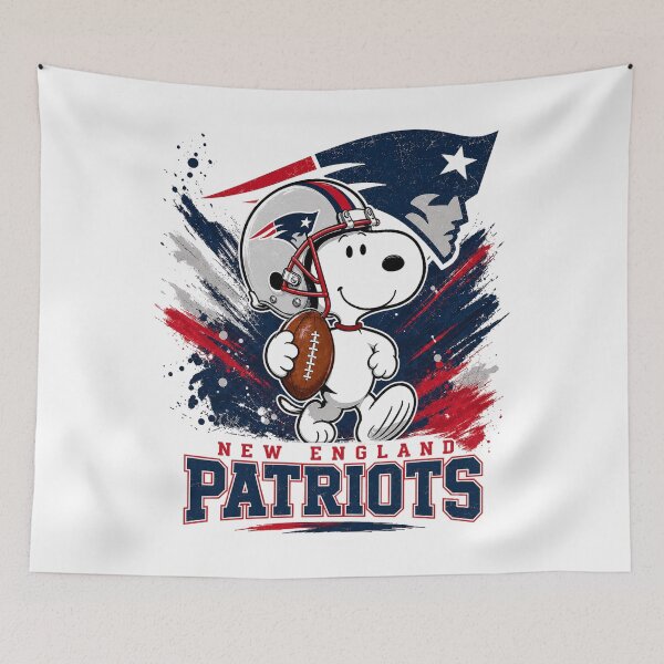 Item preview, Snoopy New England Football Graphic Grunge Art  designed and sold by CaneufeyCip.