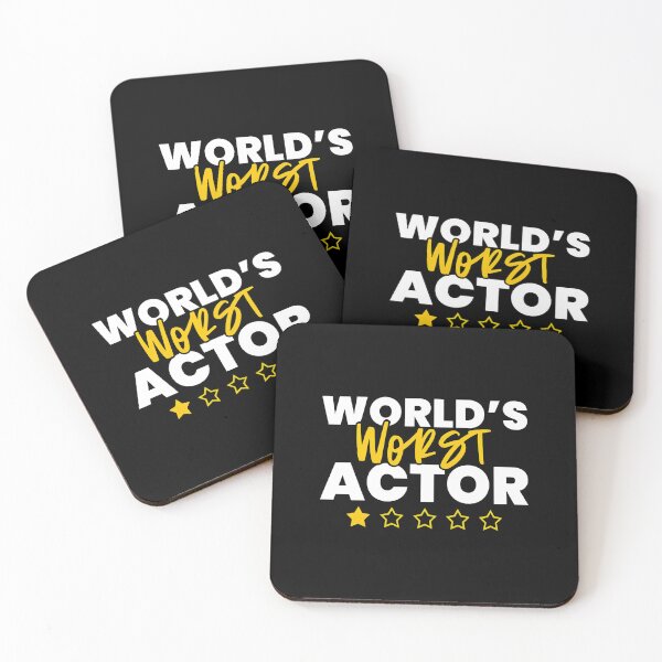 Item preview, World's Worst Actor Funny Humorous Performance Gift Idea designed and sold by hovergzstrow.