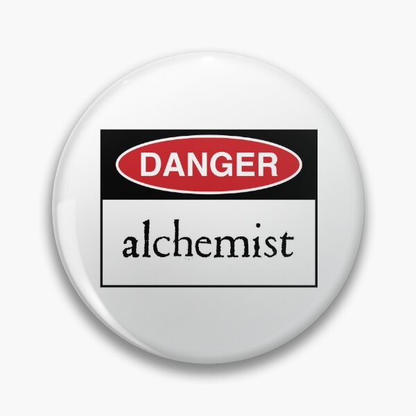Item preview, Danger: alchemist designed and sold by Peter Fyfe's Squalid Little Merch Shop.