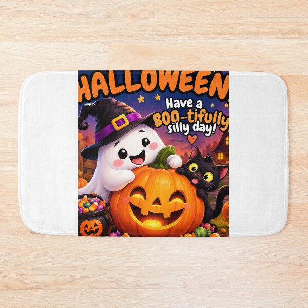 Item preview, cute ghost happy halloween designed and sold by csa digital products.