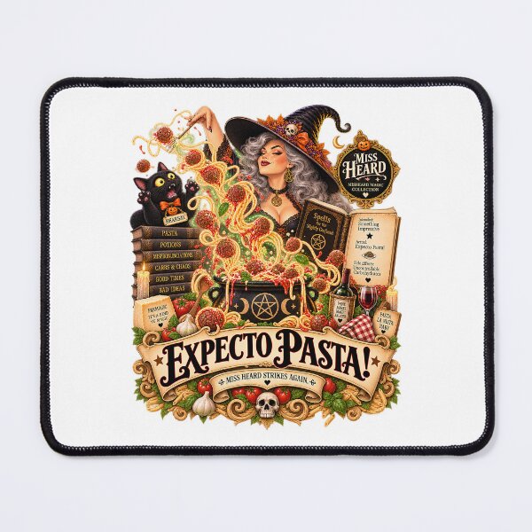 Item preview, MISS HEARD'S - ✨MISHEARD MAGIC COLLECTION✨ COLLECTION - THE HALLOWEEN INCANTATION - EXPECTO PASTA designed and sold by WheelieGdArt.