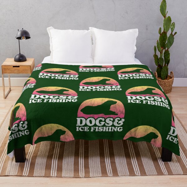 Item preview, Dogs And Ice Fishing Men'S Or Women'S Dog Pullover Hoodie 221 designed and sold by nctrnlcolle.