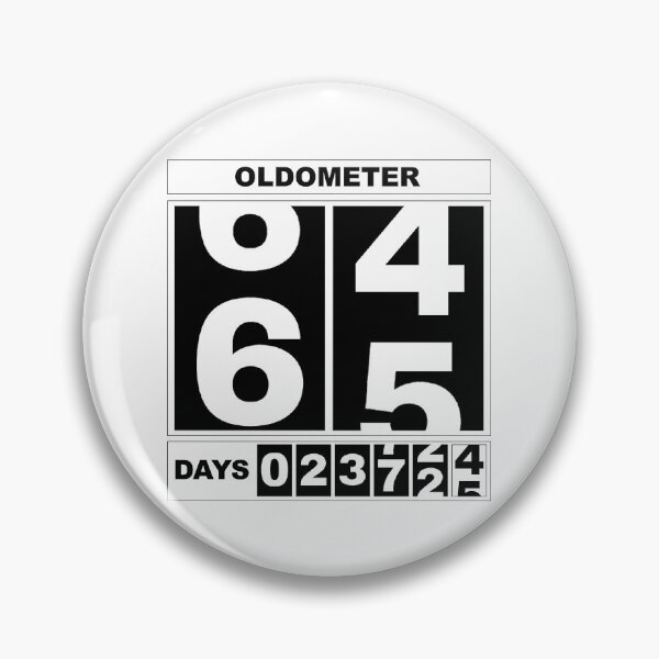 Item preview, Oldometer 65th Birthday Funny Milestone Odometer Shirt designed and sold by oldometerdesign.