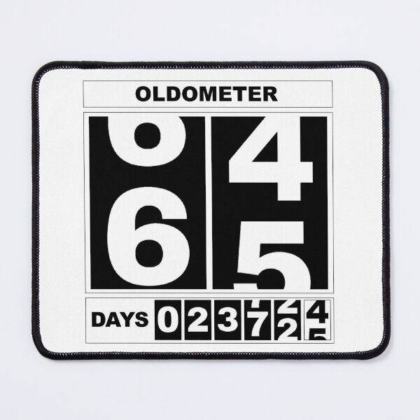 Item preview, Oldometer 65th Birthday Funny Milestone Odometer Shirt designed and sold by oldometerdesign.