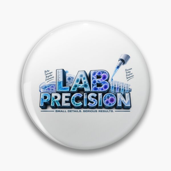 Item preview, Lab Precision Small Details Serious Results designed and sold by pradeepvisuals.