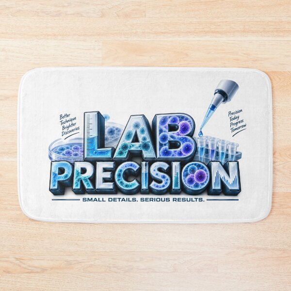 Item preview, Lab Precision Small Details Serious Results designed and sold by pradeepvisuals.
