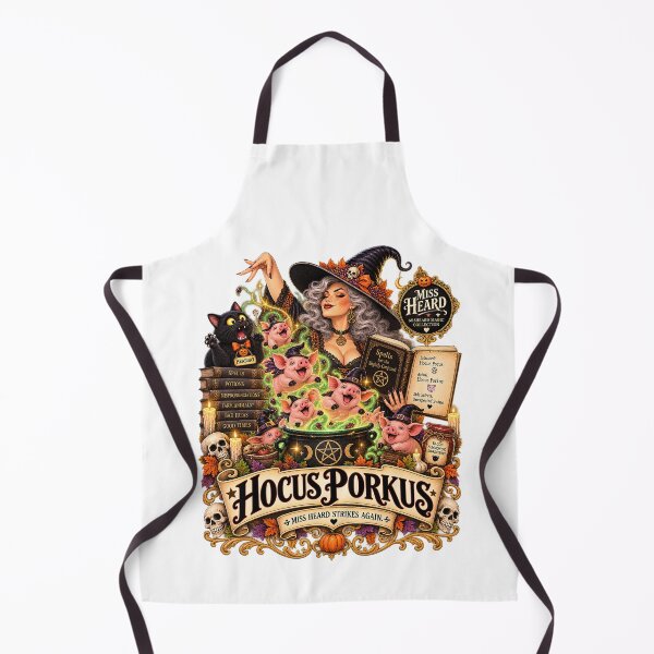 Item preview, MISS HEARD'S - ✨MISHEARD MAGIC COLLECTION✨ COLLECTION - THE HALLOWEEN INCANTATION - HOCUS PORKUSEXPECTO PASTA designed and sold by WheelieGdArt.