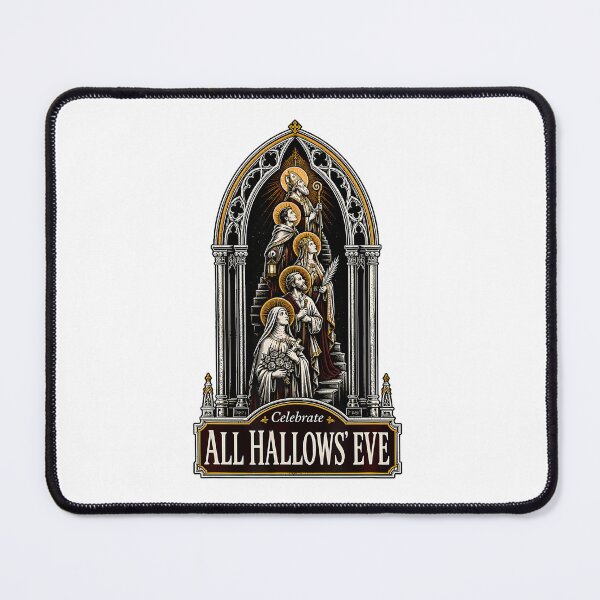 Item preview, Celebrate All Hallows Eve Catholic Saints Christian Faith designed and sold by Pider-Vampire.