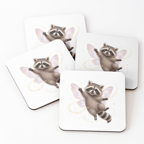 Item preview, Fairy racoon designed and sold by Artbychiii.