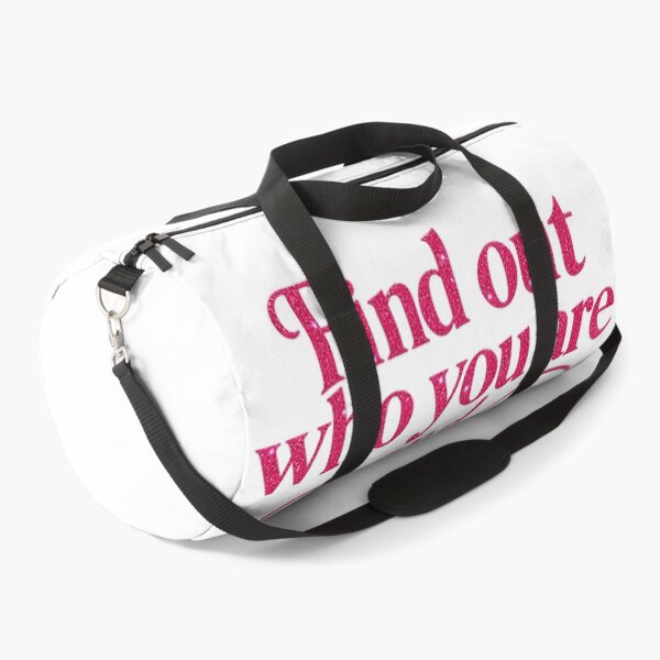 Item preview, Find Out Who You Are And Do It On Purpose Dolly  designed and sold by PugPuppyLife.