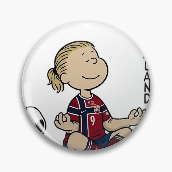 Item preview, Haaland Snoopy Meditation Norway designed and sold by CapsuleOfLife.