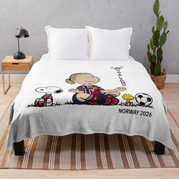 Item preview, Haaland Snoopy Meditation Norway designed and sold by CapsuleOfLife.