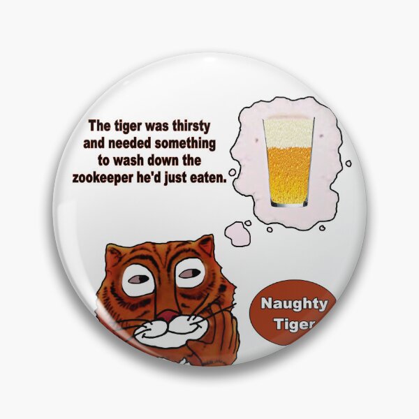 Item preview, Naughty Tiger, Where is that Zookeeper? designed and sold by michaelrodents.
