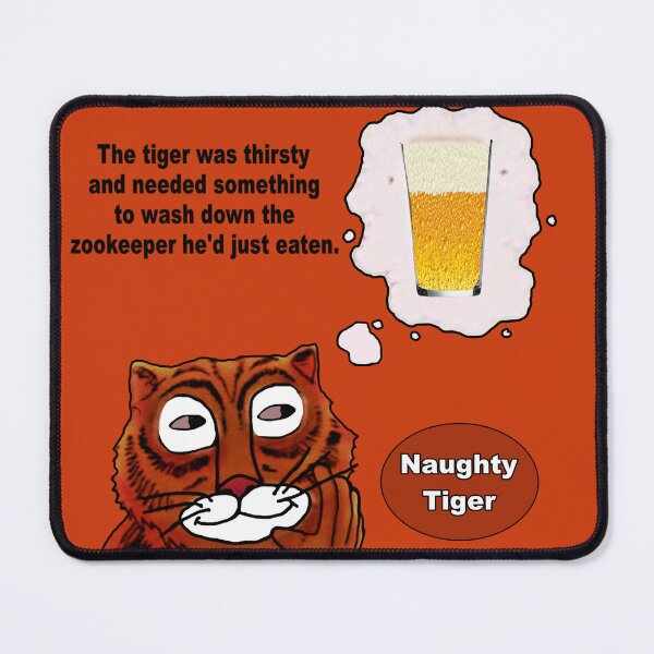 Item preview, Naughty Tiger, Where is that Zookeeper? designed and sold by michaelrodents.