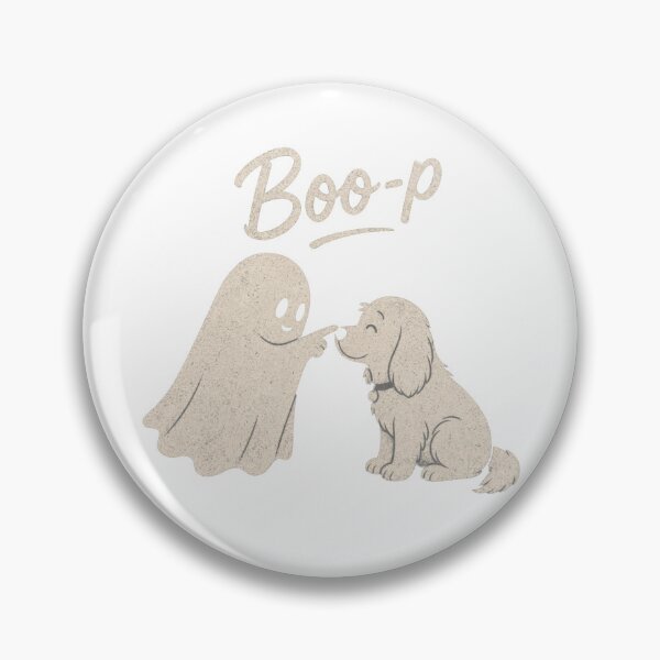 Item preview, Boo-p Ghost And Dog Design designed and sold by GrooveAndGlow.