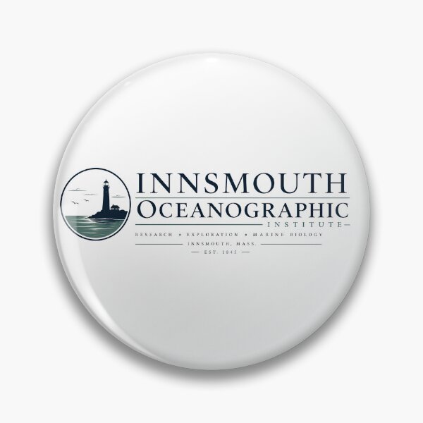 Item preview, Innsmouth Oceanographic Institute Vintage Logo | Lovecraft Maritime Science 1845 designed and sold by Extravanganzza.