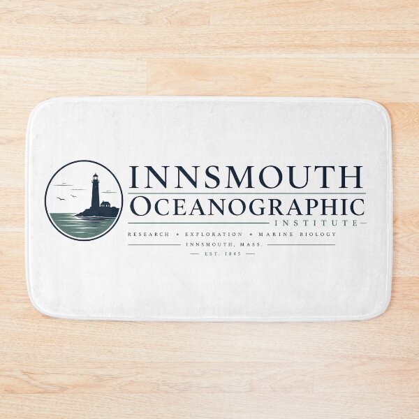Item preview, Innsmouth Oceanographic Institute Vintage Logo | Lovecraft Maritime Science 1845 designed and sold by Extravanganzza.